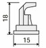 Ugello a specchio DEF 130° - Asj Spray-Jet