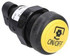 Interruttore a pulsante Pneutron Giallo simbolo presa di forza ON/OFF - Pneutron