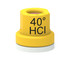 Ugello a cono ceramico HCI 40° giallo - Asj Spray-Jet
