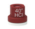 Ugello a cono ceramico HCI 40° bordeaux - Asj Spray-Jet