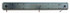 Paraurti fisso in ferro pre-zincato 1600 mm con fanali posteriori e luce targa 12V Alogeni - Ama