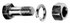 Bullone testa esagonale 10x30x1,5 - Ama