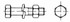 Bullone testa esagonale 10x30x1,5 - Ama