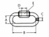 Maglia rapida zincata per catene Ø 6mm - Ama