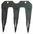 Dente triplo originale Bcs modello Gribaldi & Salvia Duplex adattabile 59027859 e 59028932 - Bcs