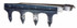 Dentiera 12 denti lunghezza 1,82mt adattabile a a GASPARDO FBR 13013780 - Ama