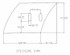 Raschietto per frangizolle adattabile Nardi 190x150 mm sp. 6 mm - Ama
