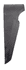 Dente per erpice lunghezza 280mm fori Ø 17mm - Ama