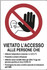 Segnaletica Covid-19 vietato accesso senza DPI - Ama