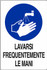 Segnaletica Covid-19 lavarsi le mani - Ama