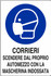 Segnaletica Covid-19 obbligo mascherina corrieri - Ama