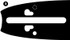 Barra Ama 15" con spessore,058"-1,5 mm 64 maglie - Ama