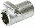 Bussola scanalata con pulsante e profilo interno 1"3/8 con 6 scanalature e lunghezza 80mm - Ama