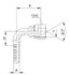 Raccordo femmina 90° a pressare filetto 1/4” tubo 1/4” - Ama Refluid