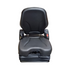 Sedile in ecopelle nero con molleggio pneumatico seatindustries - Seat Industries