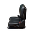 Sedile in ecopelle nero con molleggio pneumatico seatindustries - Seat Industries