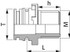 Raccordo t3m 1/2"m Arag - Arag