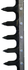 Dentiera 14 denti lunghezza 2,05 mt adattabile a Gaspardo FBR 13013770 - Ama
