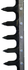 Dentiera 12 denti lunghezza 1,75m adattabile a Gaspardo FBR 13013770 - Ama