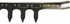 Dentiera 14 denti lunghezza 2,12mt adattabile a Gribaldi & Salvia Superior 402 14800. - Ama