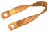 Treccia di massa flessibile in rame 500mm sezione 50mm² fori ø 12,5mm - Ama