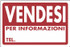 Cartello segnaletica vendesi  30x20 - Ama