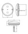 Fanale freccia a LED 95 mm Ama - Ama