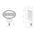 Faro lavoro LED 10-30V DC, Ama, 60W, 4620 LM, fascio di luce ampio - Ama