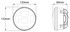 Proiettore a LED compatibile con New Holland, John Deere, Fiat Massey Ferguson, Lamborghini, Agco - Ama