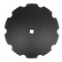Disco frangizolle dentato ø 610x6 mm - foro quadro 41mm - Ama