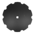 Disco frangizolle dentato ø 660x6 mm - foro quadro 41mm - Ama