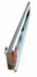 Paraurto fisso  in ferro pre-zincato 1800 mm con fanali posteriori e luce targa 12V alogeni. - Ama