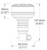 Lampeggiante a LED 12-24V, base ad asta flessibile, 18 LED, IP67 - Ama