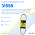 Cinghia trapezoidale 3L 36" - Ama