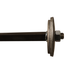 Asse porta dischi frangizolle di 2370mm sezione 25x25mm - Ama
