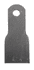 Coltello per trincia adattabile Ferri lunghezza 130mm foro Ø 16,5 - Ama