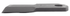 Coltello per trincia adattabile Ferri lunghezza 130mm foro Ø 16,5 - Ama