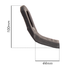 Coltello per trincia lunghezza 100mm larghezza 44mm - Ama