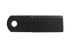 Coltello trinciapaglia con foro Ø 18mm lunghezza 173mm - Ama