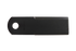 Coltello trinciapaglia con foro Ø 18mm lunghezza 173mm - Ama