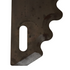 Coltello destro per carromiscelatore 189x90x5mm adattabile a Agm, Comag, Pagliari, Unifast, Gazioli - Ama
