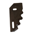 Coltello destro per carromiscelatore 189x90x5mm adattabile a Agm, Comag, Pagliari, Unifast, Gazioli - Ama
