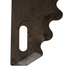 Coltello destro per carromiscelatore 189x90x5mm adattabile a Agm, Comag, Pagliari, Unifast, Gazioli - Ama