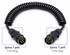 Prolunga cavo spiralato con spine 7 poli da 12V - Ama