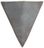 Vomerina a saldare larghezza 270mm e lato obliquo 310mm - Ama
