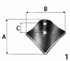 Vomerina per ancora tiller adattabile Nardi 2C430 - Ama
