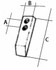 Vomerino per ancora dissodatore da 130 CP2800-CP2806 - Ama
