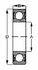 Cuscinetto radiale a sfere adattabile mod. 6006-2RS - Ama
