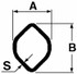 Tubo cardanico esterno adattabile Walterscheid serie 2200 lunghezza 800mm - Ama Cardan