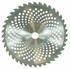 Disco di ricambio per decespugliatore con 40 denti e placchette in tungsteno con profilo bombato ampiezza taglio 255mm - Ama